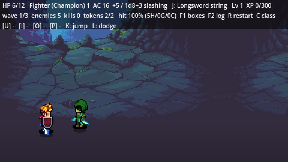 The cave stage